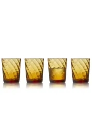 Szklanki do wody Vienna bursztynowe 30190