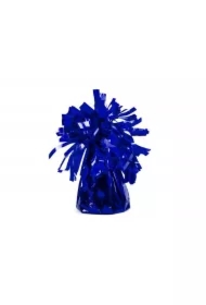 Ciężarek do balonów foliowy niebieski