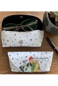 Etui na okulary GL10 Crazy Dog Lady Psiara