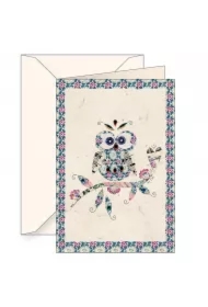 Karnet B6 + koperta 5826 Sowa