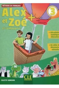 Alex et Zoe + 3. Poziom A1. Podręcznik + CD do języka francuskiego