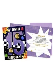 Karnet Urodziny 15