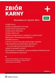 Zbiór karny PLUS. Stan prawny: 1 stycznia 2023 r.
