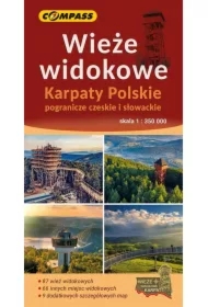 Wieże widokowe Karpaty Polskie pogranicze czeskie i słowackie