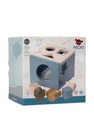 Sorter drewniany niebieski