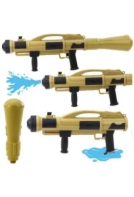 Pistolet na wodę Bazooka z pompą 73cm 1100ml beż