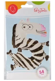 Balon foliowy cyferka 5 zwierzątko