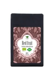 Herbata zielona liściasta czerwone owoce