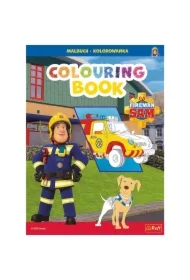 Strażak Sam. Kolorowanka. Malbuch. Colouring book