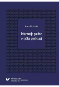 Informacje poufne w spółce publicznej