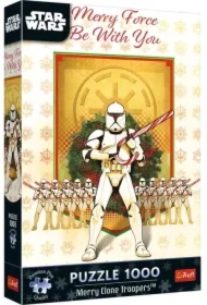 Puzzle 1000 el. Świąteczny Patrol Szturmowców