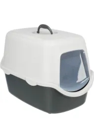 Kuweta kryta Vico, 40 x 40 x 56 cm, ciemnoszara/jasnoszara