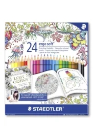 Kredki Ergosoft, kolekcja Johanna Basford, 24 kolory