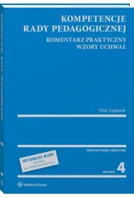 Kompetencje rady pedagogicznej. w.4