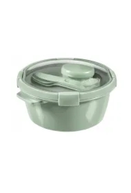Curver pojemnik na żywność okrągły lunch kit zielony
