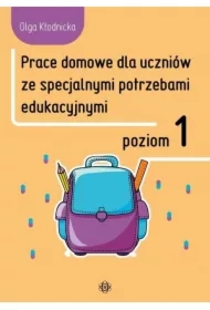 Prace domowe dla uczniów ze specjalnymi potrzebami edukacyjnymi. Poziom 1