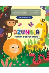 Barwne odkrywanie. Dżungla. Malowanka wodna