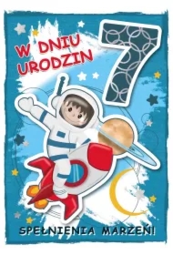 Karnet urodziny 7
