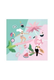 Serwetki Summer Let's Party surfing