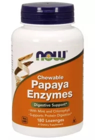 Papaya Enzymes pastylki do ssania Suplement diety