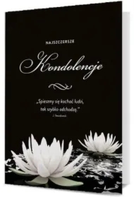 Karnet B6 Kondolencje
