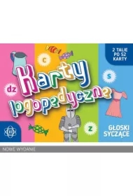 Karty logopedyczne. Głoski syczące. Komplet