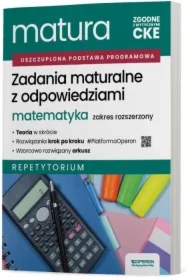Matura 2026. Matematyka. Zadania maturalne z odpowiedziami. Repetytorium. Zakres rozszerzony