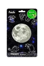 Naklejka fluorescencyjna Księżyc 9cm