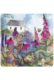 Podkładka pod kubek C118 Pszczoły w ogrodzie