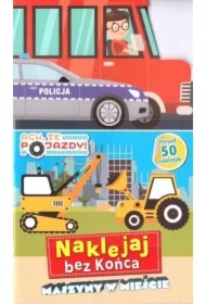 Ach te pojazdy Naklejaj bez końca część 1 Maszyny w mieście