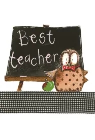 Karnet LS79 Najlepszy nauczyciel Dzień Nauczyciela