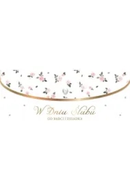 Karnet Ślub od babci i dziadka LUX-196
