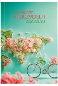 Kalendarz nauczyciela 2025/2026 B5 tygodniowy PCV Rower