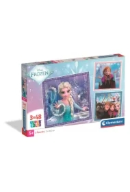 Puzzle 3x48 el. SuperColor. Frozen