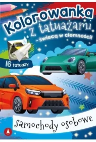 Kolorowanka z tatuażami Samochody osobowe