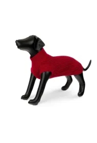 Sweter, dla psa, czerwony, rozmiar M, 40