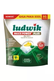 MAXX POWER PLUS ALL IN 1 kapsułki do zmywarek Lemon