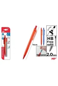 Ołówek automatyczny + rysiki 2.0mm MIX