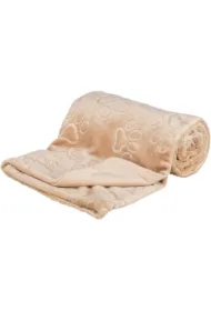 Barry, koc, dla psa/kota, miękki plusz, beżowy 150 x 100 cm