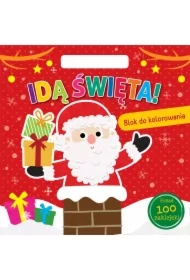 Idą Święta. Blok do kolorowania