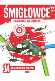 Kolorowanki dla chłopców Śmigłowce