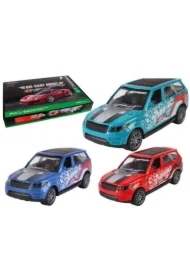 Samochód metalowy 1:32 napęd terenowy No.2 mix