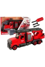 Wóz strażacki do rozkręcania z akcesoriami