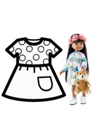 Ubranko dla lalek 32cm