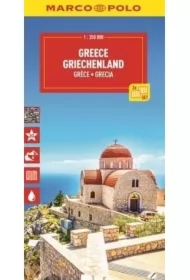 Mapa drogowa Grecja 1:350 000
