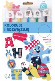 Koloruję i rozwiązuję Niebieska