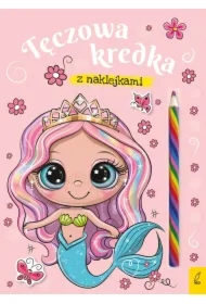 Tęczowa kredka. Syrenka