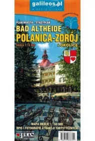Mapa - Polanica Zdrój i okolice 1:8 000