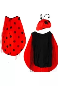 Kostium strój karnawałowy przebranie biedronka rozmiar S