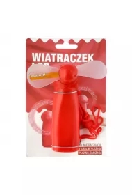 Wiatraczek led czerwony